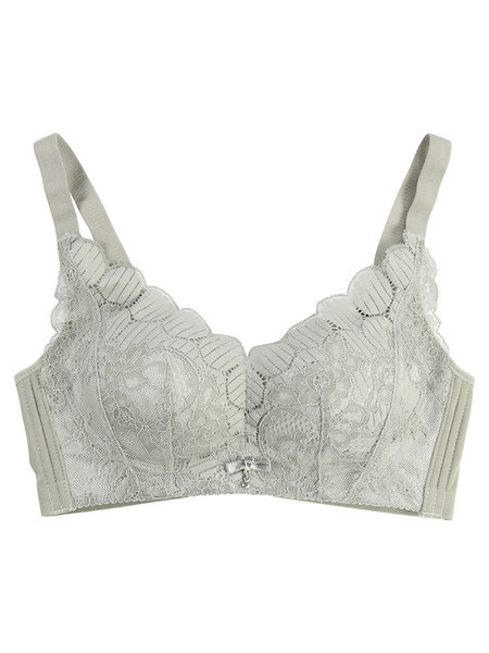 Stiilne naiste pitsrinnahoidja rohelises värvitoonis