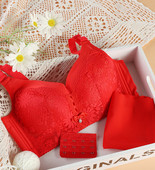 Komplekt kahest tükist naiste pitsist pesu