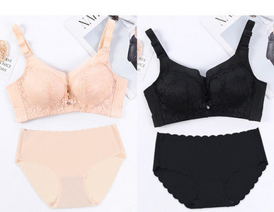 Komplekt kahest tükist naiste pitsist pesu