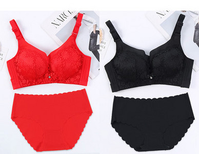 Komplekt kahest tükist naiste pitsist pesu