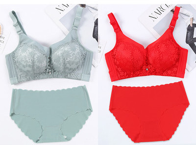 Komplekt kahest tükist naiste pitsist pesu