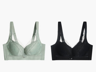 Σετ με δύο δαντελένια σουτιέν