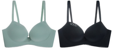 Kahest vormivast naiste rinnahoidjast koosnev komplekt