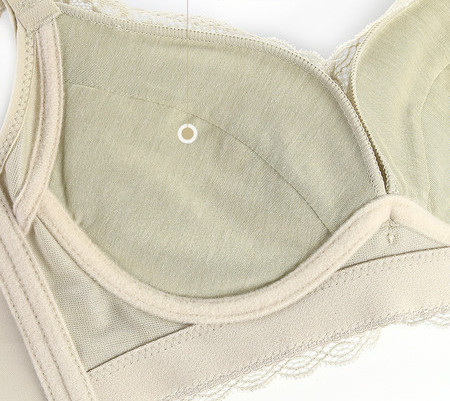 Stiilne naiste rinnahoidja, roheline pitsiga