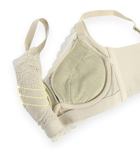 Stiilne naiste rinnahoidja, roheline pitsiga