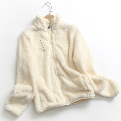 Γυναικείο πουπουλένιο φούτερ με φερμουάρ και ψηλό γιακά