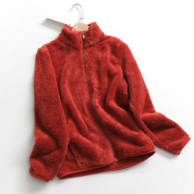 Γυναικείο πουπουλένιο φούτερ με φερμουάρ και ψηλό γιακά