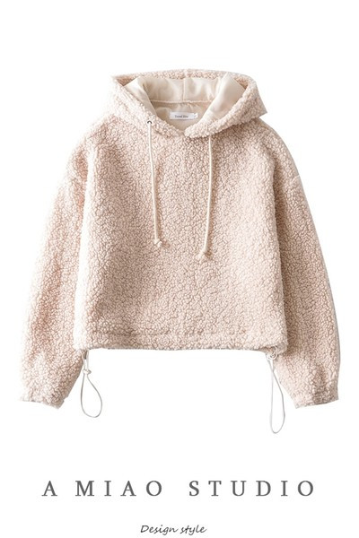 Γυναικείο πουπουλένιο φούτερ με κουκούλα