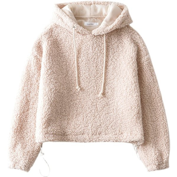 Γυναικείο πουπουλένιο φούτερ με κουκούλα