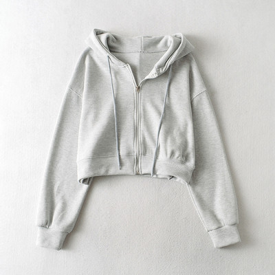 Uue mudeli naiste lühike kapuutsiga dressipluus mitmes värvitoonis