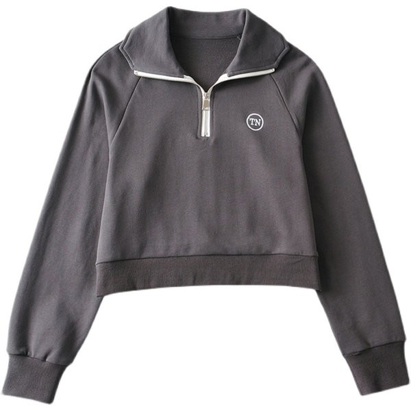 Naiste dressipluus klassikalise krae ja lukuga