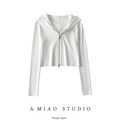 Naiste vabaaja kapuutsi ja lukuga dressipluus - kolme värvi