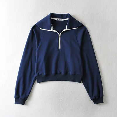 Γυναικεία αθλητική μπλούζα με φερμουάρ σε πολλά χρώματα