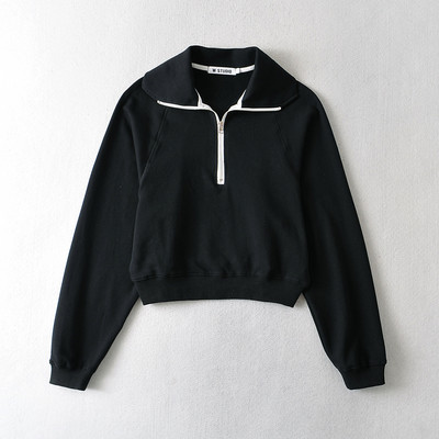 Γυναικεία αθλητική μπλούζα με φερμουάρ σε πολλά χρώματα