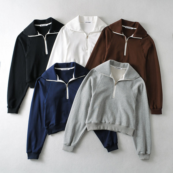 Γυναικεία αθλητική μπλούζα με φερμουάρ σε πολλά χρώματα