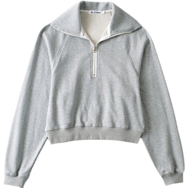 Γυναικεία αθλητική μπλούζα με φερμουάρ σε πολλά χρώματα