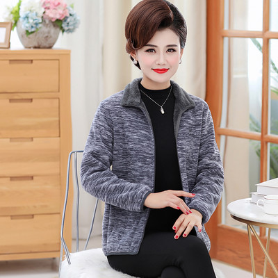 Γυναικείο φούτερ με ζεστή φόδρα και φερμουάρ σε πολλά χρώματα