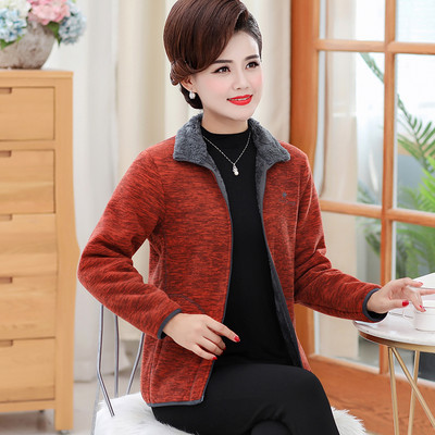 Γυναικείο φούτερ με ζεστή φόδρα και φερμουάρ σε πολλά χρώματα