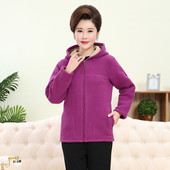 Uue mudeli naiste kapuutsiga ja taskutega polaarne dressipluus