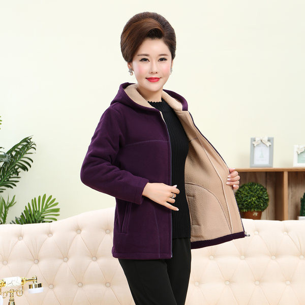 Uue mudeli naiste kapuutsiga ja taskutega polaarne dressipluus