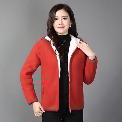 Igapäevane kapuutsiga dressipluus - naistele