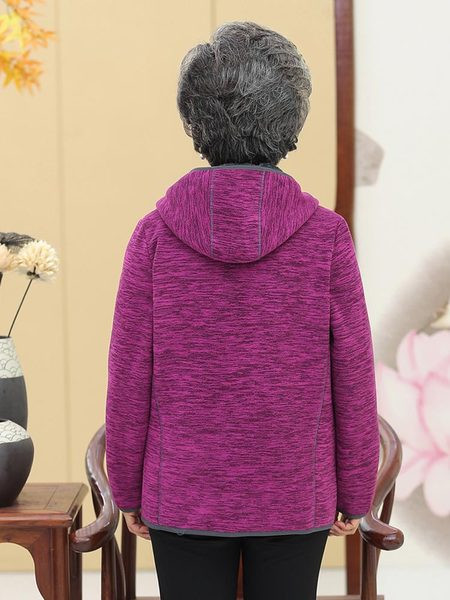 Καθημερινό γυναικείο φούτερ με ζεστή φόδρα