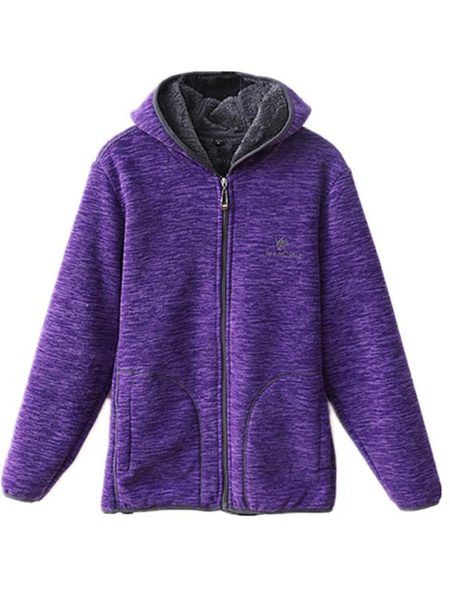 Καθημερινό γυναικείο φούτερ με ζεστή φόδρα