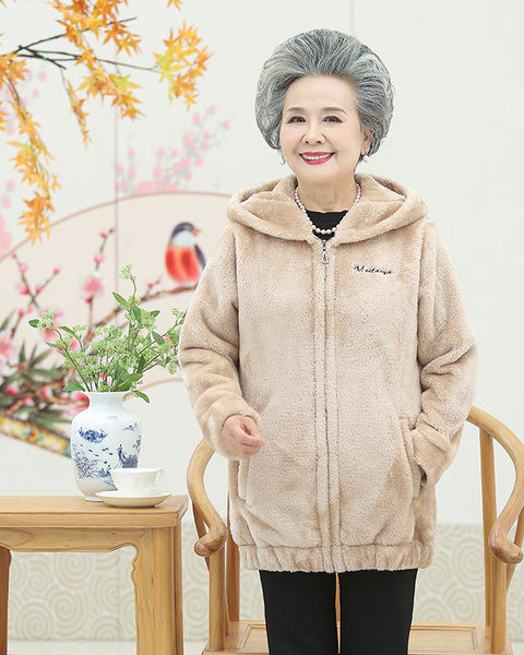 Naiste kapuutsi ja taskutega polaarne dressipluus