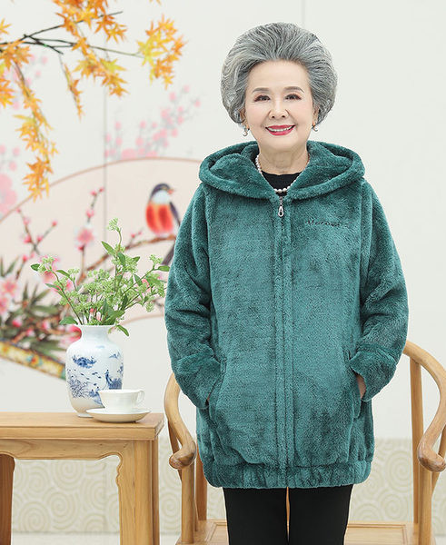 Naiste kapuutsi ja taskutega polaarne dressipluus