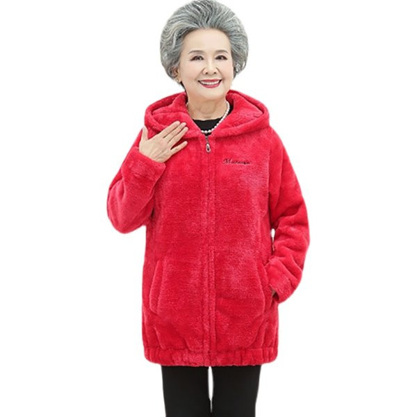 Naiste kapuutsi ja taskutega polaarne dressipluus