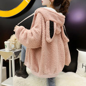 Naiste kapuutsiga ja 3D-elemendiga suleline dressipluus