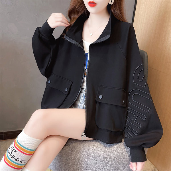 Φαρδύ μοντέλο γυναικείο φούτερ με τσέπες