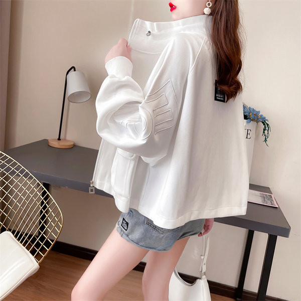 Φαρδύ μοντέλο γυναικείο φούτερ με τσέπες