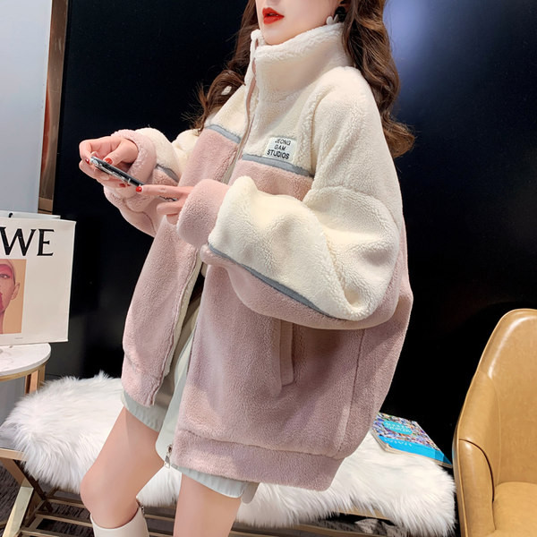 Tasuta mudel kõrge kraega naiste suleline dressipluus