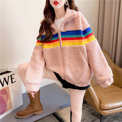 Naiste kohev kõrge kraega dressipluus - lai mudel