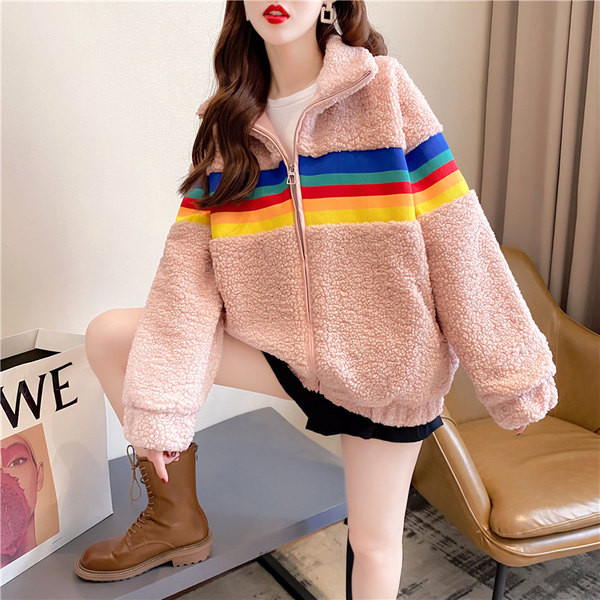 Naiste kohev kõrge kraega dressipluus - lai mudel