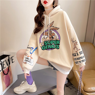 Καθημερινό γυναικείο φούτερ με κουκούλα - πολλά μοντέλα