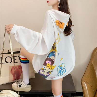 Καθημερινό γυναικείο φούτερ με κουκούλα - πολλά μοντέλα