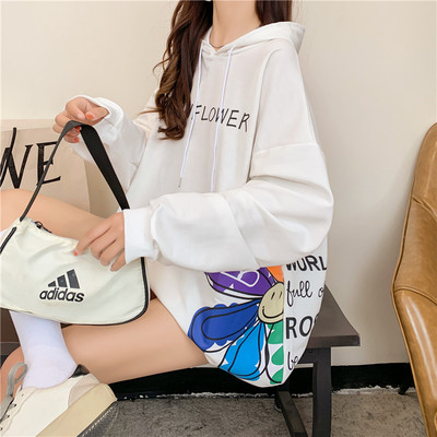 Καθημερινό γυναικείο φούτερ με κουκούλα - πολλά μοντέλα