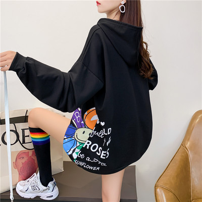 Καθημερινό γυναικείο φούτερ με κουκούλα - πολλά μοντέλα