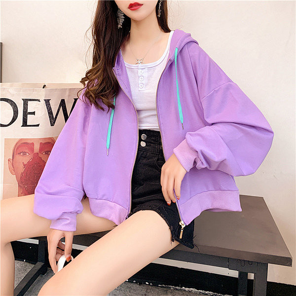 Καθημερινό γυναικείο φούτερ με κουκούλα - πολλά μοντέλα