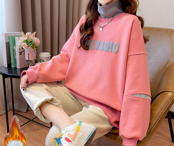 Laia mudeli kõrge kraega naiste pluus - kolme värvi