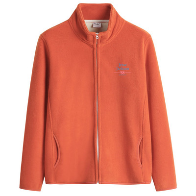 Puha női pulóver magas gallérú cipzárral és felirattal