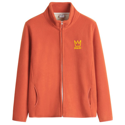 Puha női pulóver magas gallérú cipzárral és felirattal