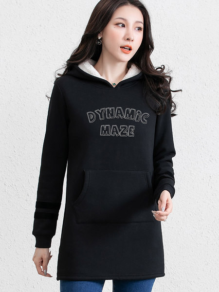 Naiste sooja voodriga talvine dressipluus