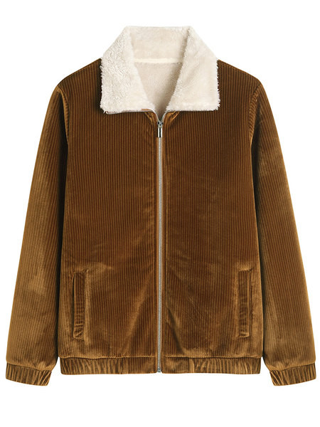 Naiste sooja voodriga velvetist dressipluus