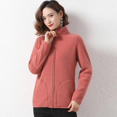 Naiste lukuga polaarne dressipluus - sirge mudel