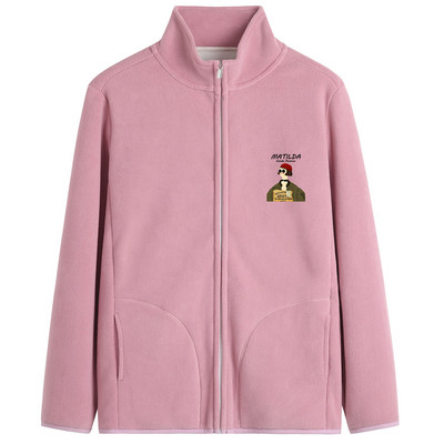 Naiste lukuga polaarne dressipluus - sirge mudel