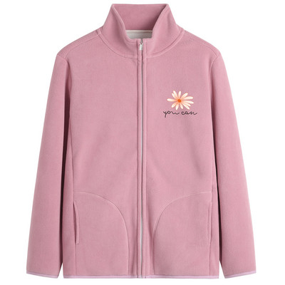 Naiste lukuga polaarne dressipluus - sirge mudel