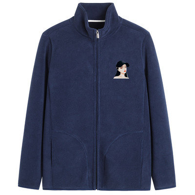 Naiste lukuga polaarne dressipluus - sirge mudel